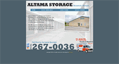 Desktop Screenshot of altamastorage.com